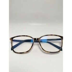 BCBGMAXAZRIA AGATHA VINTAGE TORTOISE BLUE AUTHENTIC EYEGLASSES Frames 53-15 140